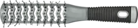 Double tunnel vent brush silver