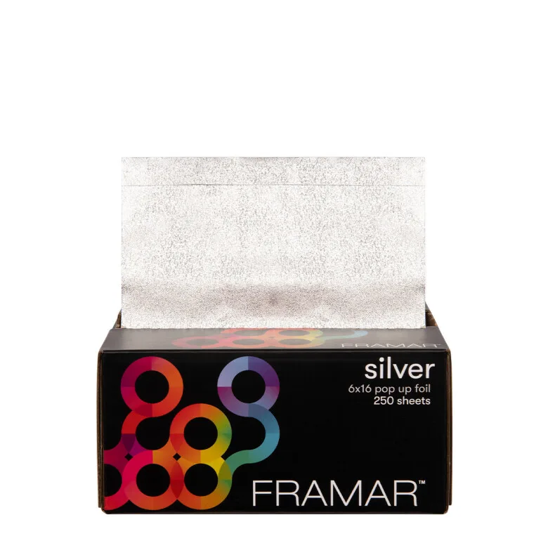 Framar Folie Silver PopUp 15x40cm Extra Långa 250st